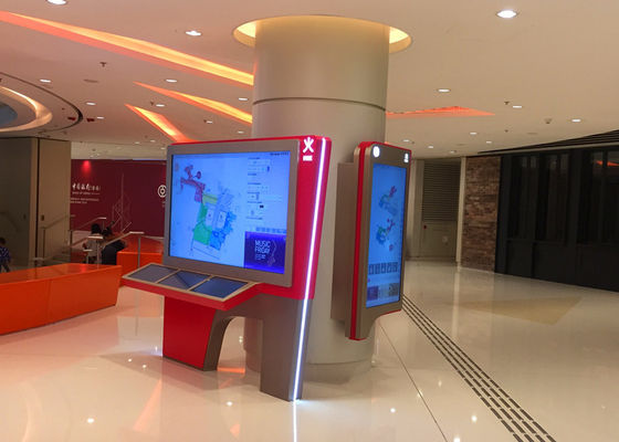 الصين مول التسوق LCD شاشة تعمل باللمس لافتات رقمية مع زاوية عرض واسعة المزود