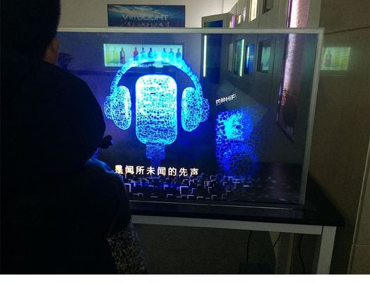 الصين TFT-LCD شاشة OLED شفافة تعمل باللمس / شاشة OLED داخلية تجارية المزود