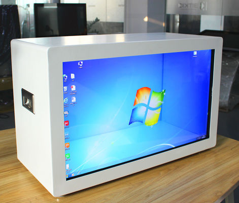 الصين نوافذ شفافة تعمل باللمس LCD ، LCD الإعلان عرض بطاقة SD المزود