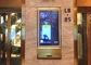 جدار جبل الرقمية لافتات كشك شاشة LCD 55 &amp;#39;&amp;#39; للتسوق مول الإعلان المزود