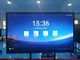غرفة الاجتماعات شاشة تفاعلية تعمل بالموجات فوق الصوتية تعمل باللمس Android 9.0 المزود
